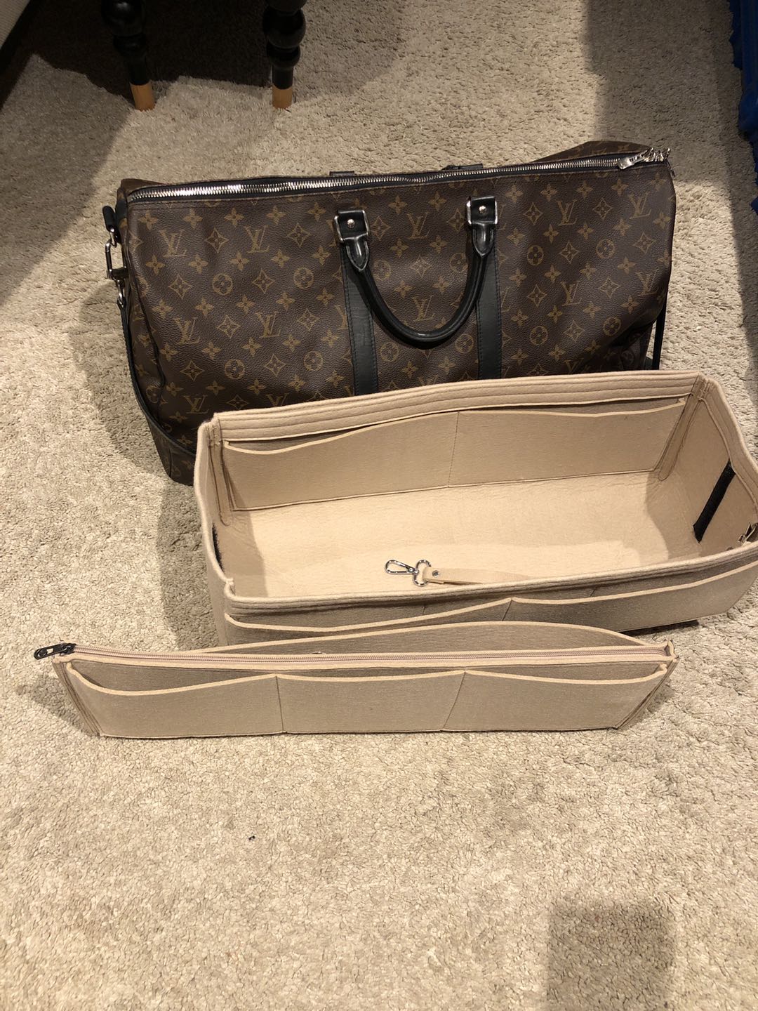 LV Keepall 45 Organizer and Tips on BUYING/SELLING ON line ❤️ 