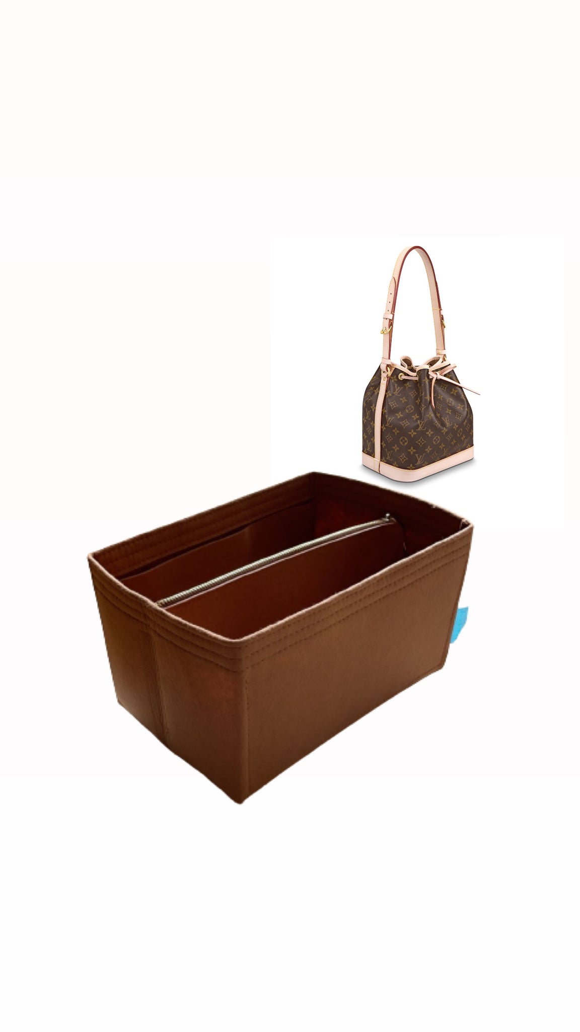 Bag and Purse Organizer with Regular Style for Louis Vuitton Noe